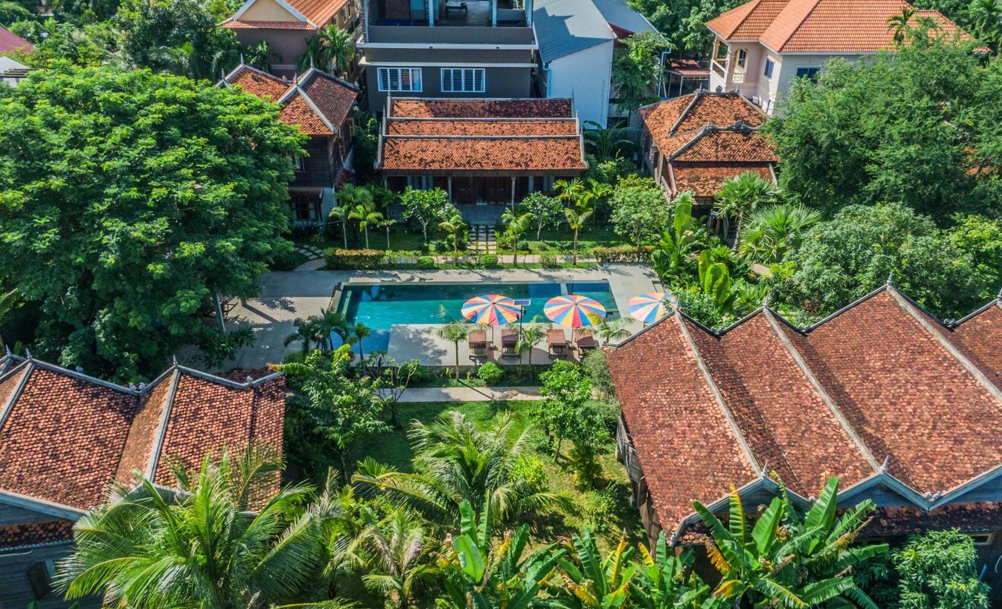 Phum Khmer Lodge - Village Cambodian Eco-Lodge 시엠리아프 외부 사진