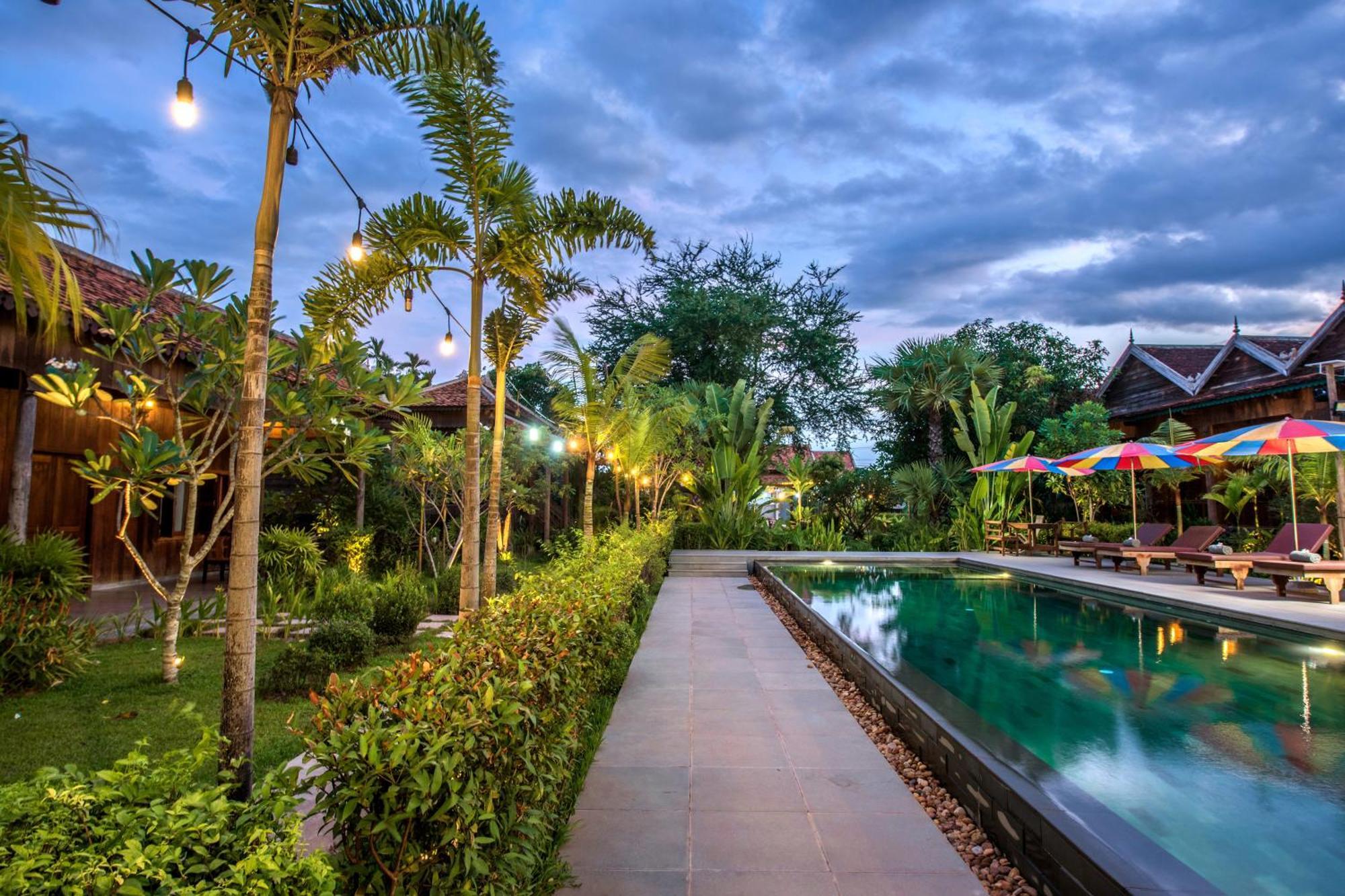 Phum Khmer Lodge - Village Cambodian Eco-Lodge 시엠리아프 외부 사진