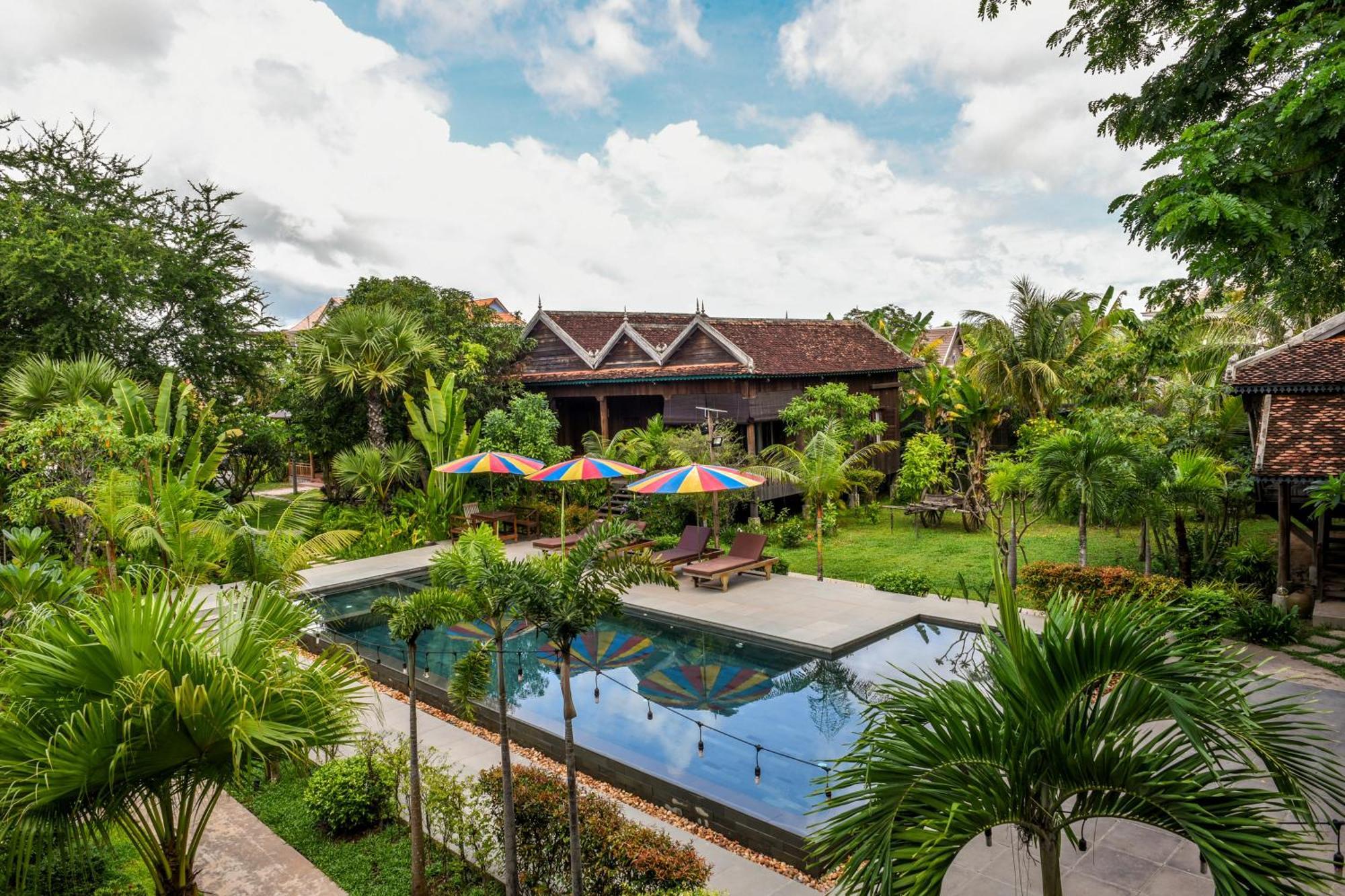 Phum Khmer Lodge - Village Cambodian Eco-Lodge 시엠리아프 외부 사진