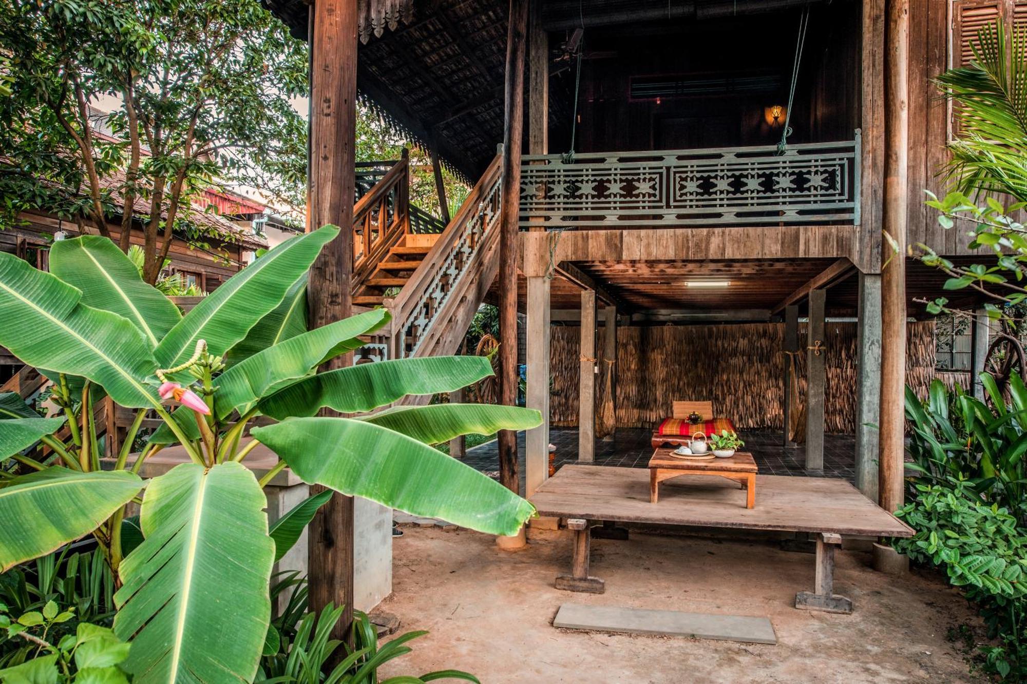 Phum Khmer Lodge - Village Cambodian Eco-Lodge 시엠리아프 외부 사진