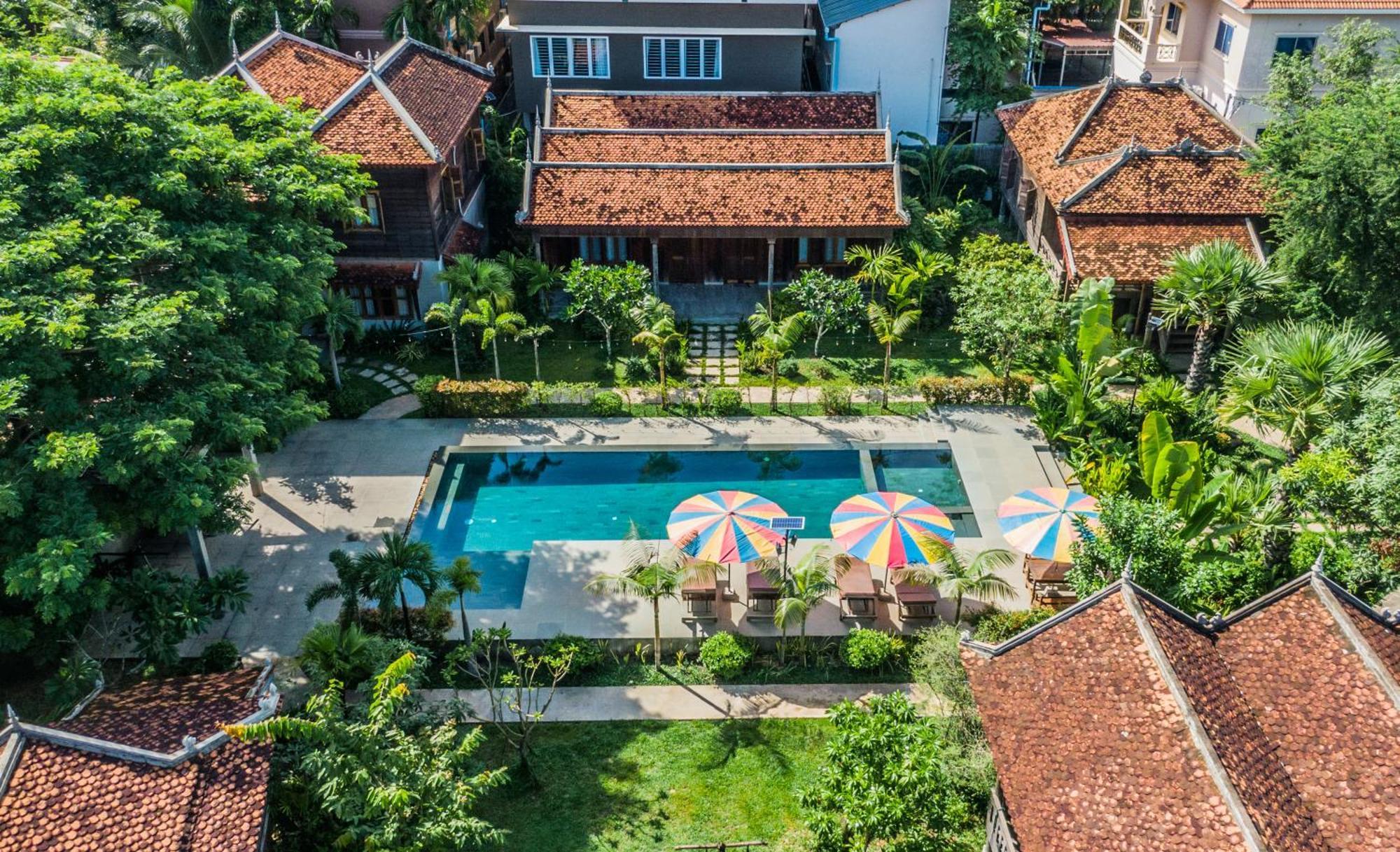 Phum Khmer Lodge - Village Cambodian Eco-Lodge 시엠리아프 외부 사진