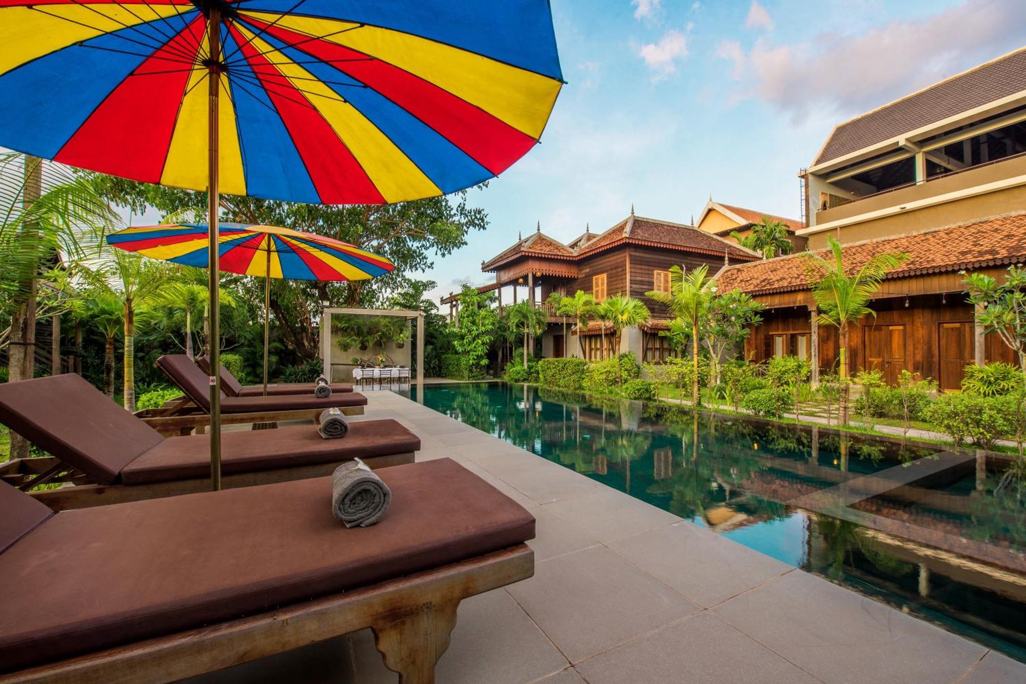 Phum Khmer Lodge - Village Cambodian Eco-Lodge 시엠리아프 외부 사진